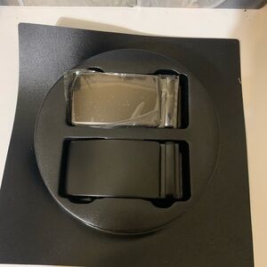 Black Belt  Buckle Set